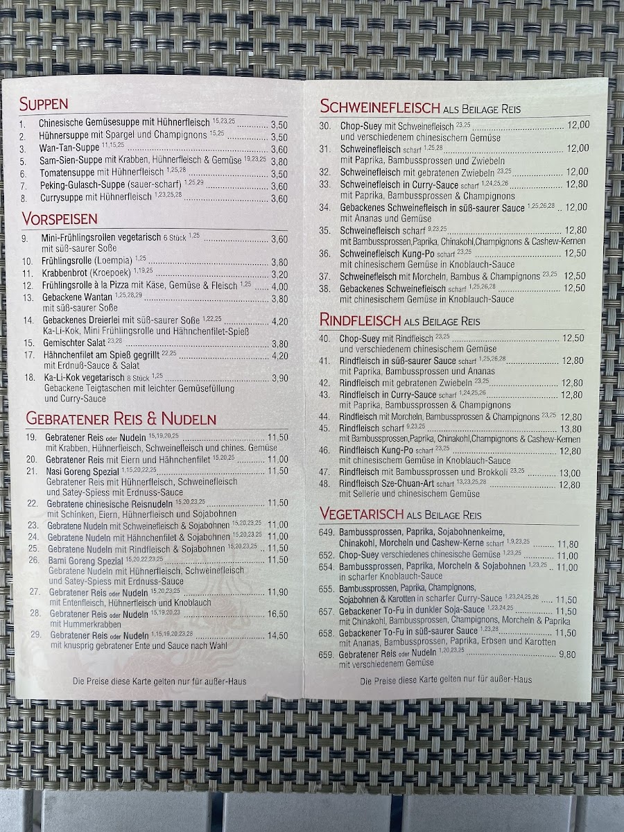 Menu Peking-1