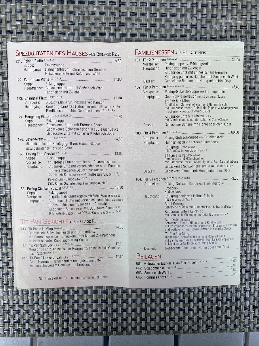 Menu Peking-4